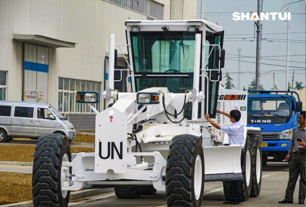 UNDP construction machinery